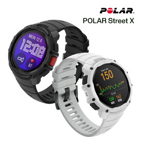 【ポラール公式】Polar Street X GPS アドバンスド ランニングウォッチ タッチディスプレイ AMOLED ゴリラガラス ライト ロングバッテリー iPhone/Android対応【日本正規品】