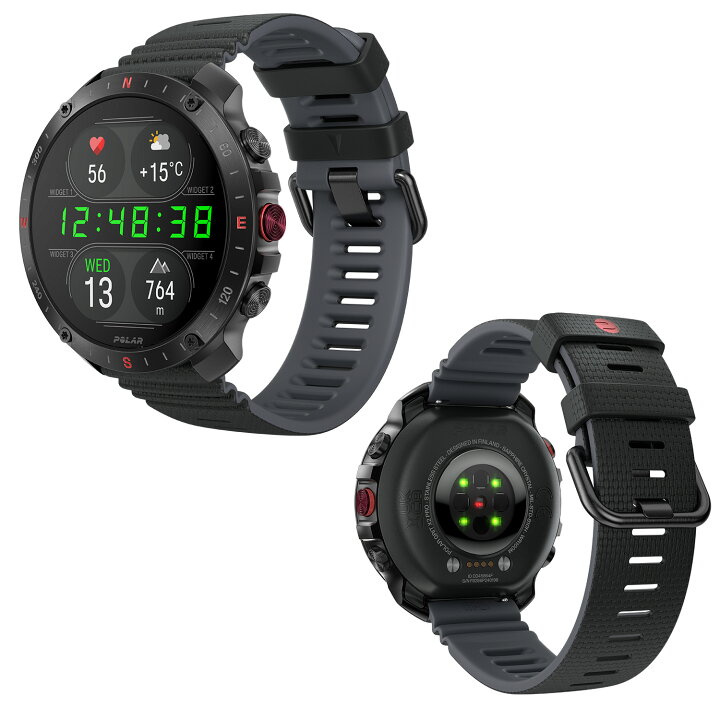 楽天市場】【ポラール公式ストア】Polar Grit X2 Pro プレミアム GPS 