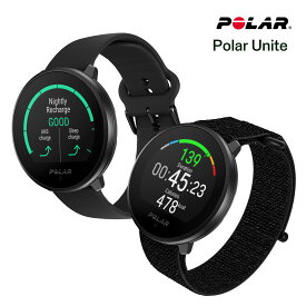 【ポラール公式】 Polar Unite スポーツ・ヘルスケア スポーツウォッチ 軽量 タッチディスプレイ 心拍 睡眠 歩数 140種類以上スポーツ iPhone/Android対応【日本正規品】