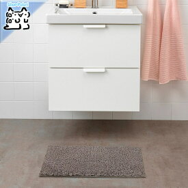 【IKEA -イケア-】ALMTJARN -アルムティエルン- バスマット ベージュ 40x60 cm (004.894.20)
