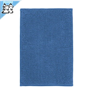 【 IKEA - イケア -】TOFTBO -トフトボー- バスマット ブライトブルー 40x60 cm (306.102.74)