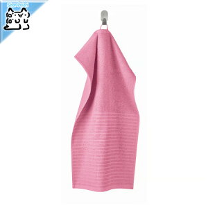 【 IKEA - イケア -】VAGSJON - ヴォーグショーン - ハンドタオル ピンク 40x70 cm (506.092.03)