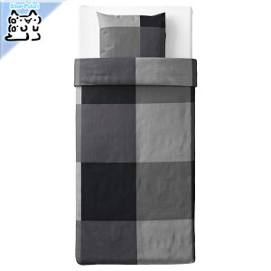 yIKEA OriginalzBRUNKRISSLA - u[NX - |zcJo[Jo[ ubN 150x200/50x60 cm (105.645.84)