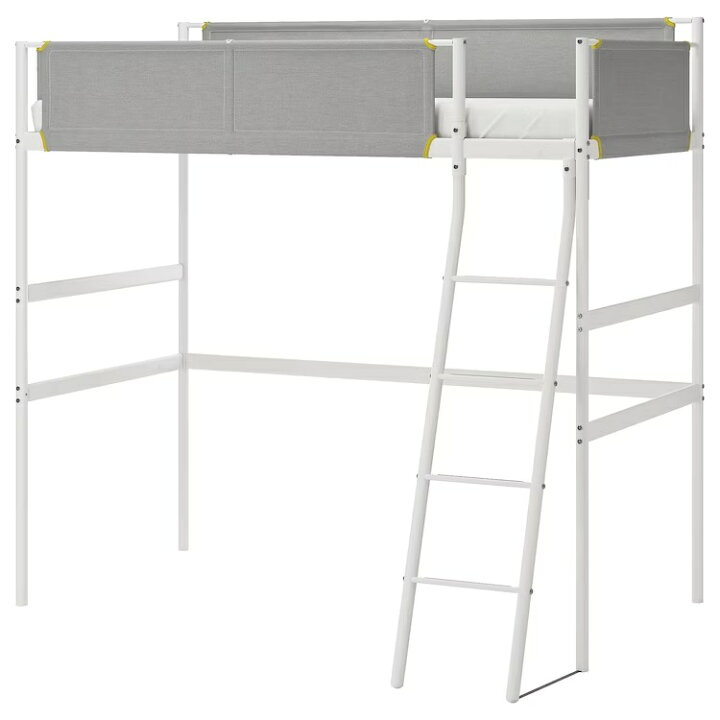 楽天市場】【 IKEA - イケア -】VITVAL -ヴィトヴァル- ロフトベッド 