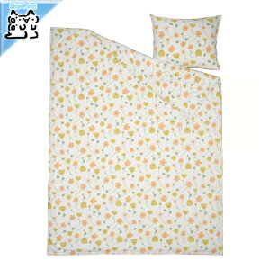 �y IKEA - �C�P�A -�zBARNDROM -�o�[���h���[��- �|���z�c�J�o�[�����J�o�[ �}���`�J���[/�t���[�����p�^�[�� 150x200/50x60 cm (306.226.96)