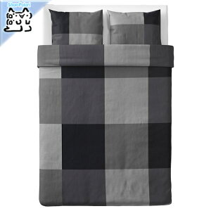 yIKEA OriginalzBRUNKRISSLA - u[NX - |zcJo[Jo[iJo[2j ubN 200x200/50x60 cm (605.645.67)