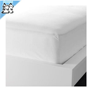 【 IKEA - イケア -】FARGMARA -フェリモラ- シングル用 ボックスシーツ ホワイト 90x200 cm (903.476.81)