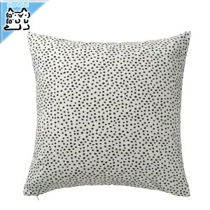 �y IKEA - �C�P�A -�zBJ0RKGRAMAL -�r�����N�O���[�}��- �N�b�V�����J�o�[ �z���C�g/�u���b�N 50x50 cm (205.996.20)