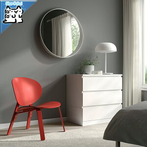 【 IKEA - イケア -】FROSET -フローセット- イージーチェア レッドステイン オーク材突き板 74 cm (904.296.05)