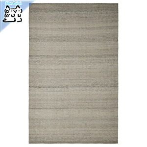 【 IKEA - イケア -】TIDTABELL - ティードタベル - ラグ 平織り グレー 133x195 cm (105.693.84)