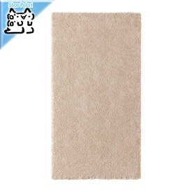 【IKEA -イケア-】STOENSE -ストエンセ- ラグ パイル短 オフホワイト 80x150 cm 絨毯 カーペット (604.268.06)