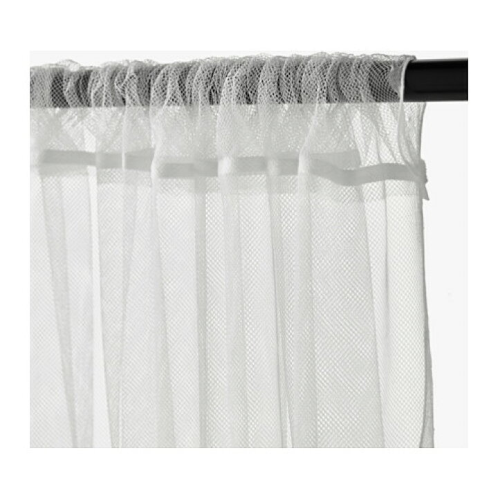 【IKEA Original】LILL -リル- ネットカーテン1組 ホワイト 280x250 cm Shop-Polori 