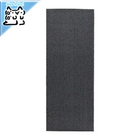 【IKEA -イケア-】MORUM -モールム- ラグ 平織り ダークグレー 室内/屋外用 ダークグレー 80x200 cm 絨毯 カーペット (902.035.74)