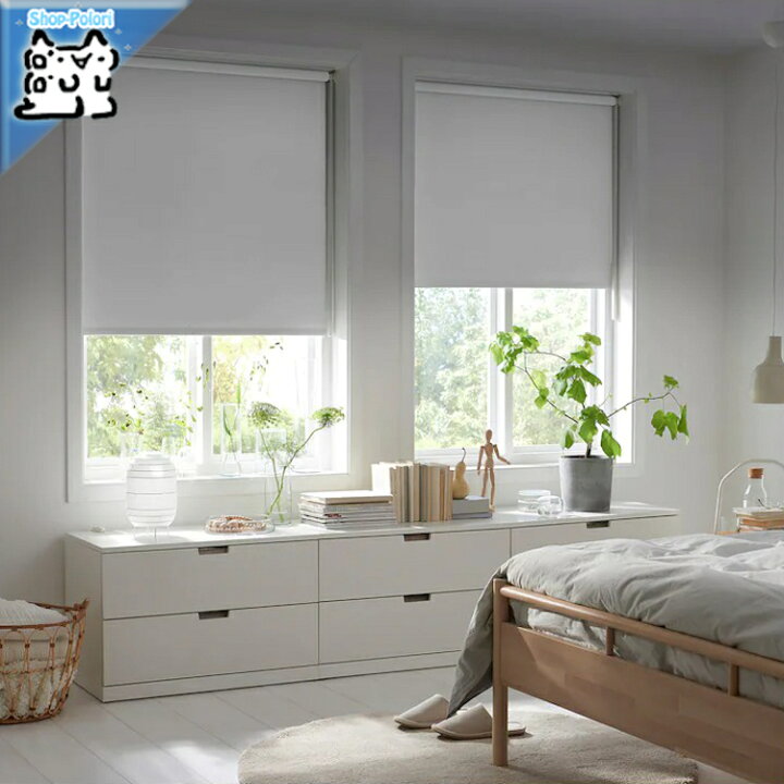 楽天市場 Ikea Original Fridans フリダンス 遮光ローラーブラインド ホワイト 80x195 Cm Shop Polori 楽天市場店