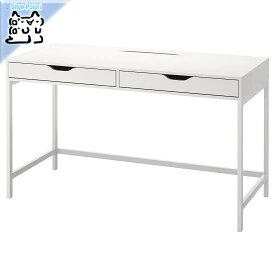 【IKEA -イケア-】ALEX -アレクス- デスク ホワイト 132x58 cm (604.834.39)