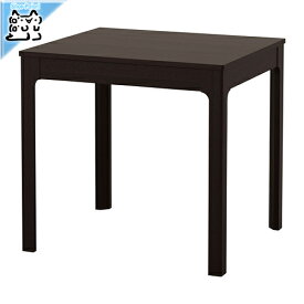 【IKEA -イケア-】ikea テーブル EKEDALEN -エーケダーレン- 伸長式テーブル ダークブラウン 80/120x70 cm 2〜4人用 (903.408.25)