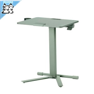�y IKEA - �C�P�A -�zMITTZON -�~�b�c�H�[��- ���b�v�g�b�v�e�[�u�� �L���X�^�[�t�� �O���[�� 66x50 cm (905.191.11)