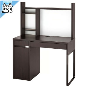 �y IKEA - �C�P�A -�zikea �f�X�N MICKE -�~�b�P- ���[�N�f�X�N �w�K�� PC�� �u���b�N�u���E�� 105x50 cm (992.450.27)