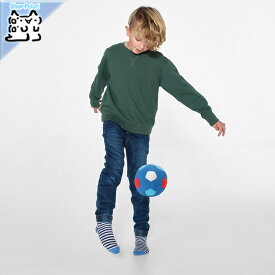 【IKEA -イケア-】SPARKA -スパルカ- ソフトトイ サッカーボール ミニ/ブルー レッド 12 cm (005.067.59)