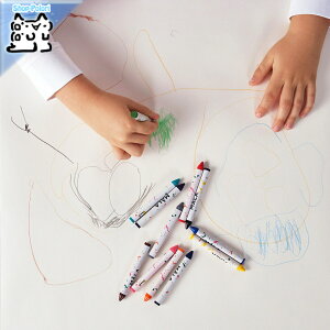 【 IKEA - イケア -】MALA -モーラ- クレヨン ミックスカラー 12 ピース (504.776.22)