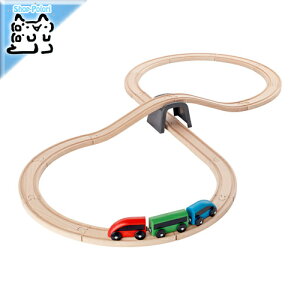 【 IKEA - イケア -】LILLABO -リラブー- 列車基本セット 20ピース マルチカラー (703.200.55)