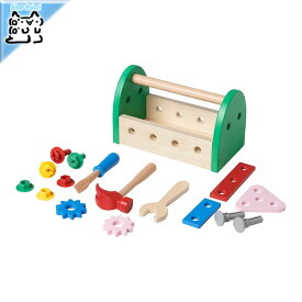 【IKEA Original】BLOMFLUGA -ブロムフルーガ- おもちゃのツール13点セット