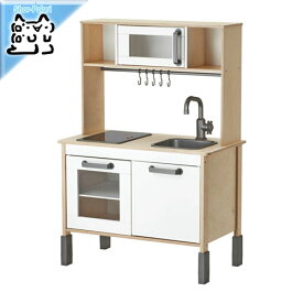 【IKEA -イケア-】DUKTIG -ドゥクティグ- 本格的おままごとキッチン 72x40x109 cm (403.199.73)