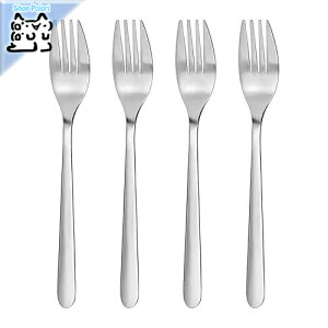 【 IKEA - イケア -】FORNUFT -フォルヌフト- フォーク ステンレススチール 19 cm 4 ピース (004.284.84)