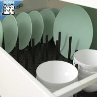 【 IKEA - イケア -】UPPDATERA -ウップダテラ- 有孔ボード引き出しオーガナイザー チャコール 80 cm (10…