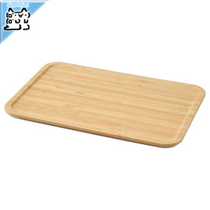 【 IKEA - イケア -】IKEA 365+ ふた サービングトレイ 大 長方形/竹 32x21 cm (105.959.10)