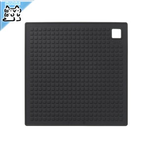 【 IKEA - イケア -】SANDVIVA -サンドヴィーヴァ- 鍋つかみ シリコン/ダークグレー 18x18 cm (405.878.76)