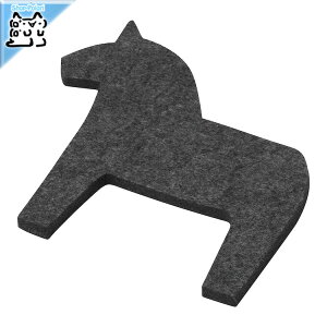 【 IKEA - イケア -】HASTHAGE -ヘスターゲ- 鍋敷き グレー 20x20 cm (605.243.74)