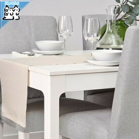 【IKEA -イケア-】SVARTSENAP -スヴァルトセーナプ- テーブルランナー ナチュラル 35x130 cm (905.330.65)