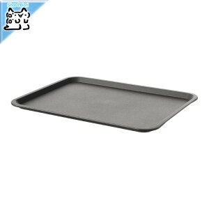 【 IKEA - イケア -】TILLG?NG -ティルゴング- トレイ グレー 37x29 cm (304.199.49)