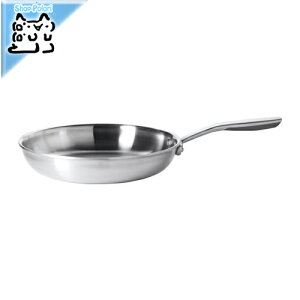 【 IKEA - イケア -】SENSUELL -センスエル- フライパン ステンレススチール グレー 28 cm (703.245.53)