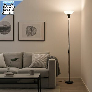 【 IKEA - イケア -】TAGARP -トーガルプ- フロアアップライト ブラック/ホワイト (004.640.52)