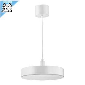 【IKEA -イケア-】NYMANE -ニーモーネ- LEDペンダントランプ ワイヤレス調光 ホワイトスペクトラム/ホワイト 38 cm (005.038.31)
