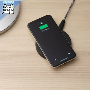 �y IKEA - �C�P�A -�zLIVBOJ -�����{�C- ���C�����X�[�d�� �u���b�N Qi�K�i USB Type-C 91 mm (204.470.52)