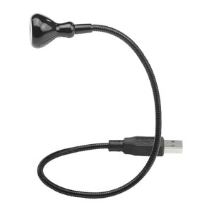 【 IKEA - イケア -】JANSJO -ヤンショー- LED USB ランプ ブラック スポットライト 10 ルーメン (502.912.33)