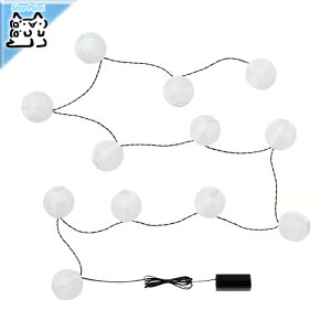 �y IKEA - �C�P�A -�zSOLVINDEN -�\�����B���f��- LED���C�g�`�F�[�� �S12�� �d�r�� �z���C�g ���� ���O 3.6 m �Ɩ� (706.154.96)