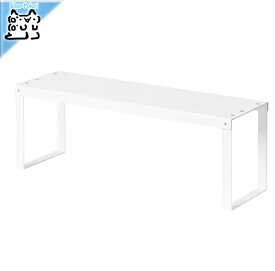 【IKEA -イケア-】VARIERA -ヴァリエラ- シェルフインサート ホワイト 46x14x16 cm (105.361.62)