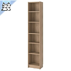 【 IKEA - イケア -】BILLY -ビリー- 本棚 オーク調 40x28x202 cm (204.927.75)