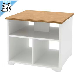 【IKEA -イケア-】SKRUVBY -スクルーヴビー- コーヒーテーブル ホワイト 60x60 cm (205.319.89)