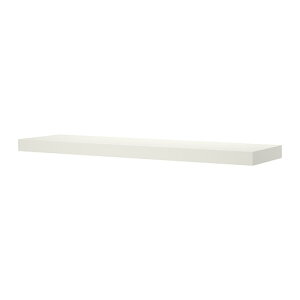 【 IKEA - イケア -】LACK -ラック- ウォールシェルフ ホワイト 110x26 cm (702.821.81)