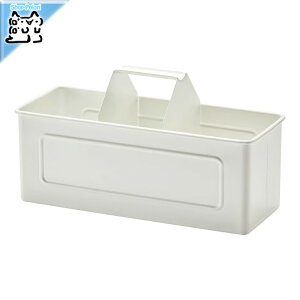 【 IKEA - イケア -】VALVARDAD -ヴェルヴォルダード- オーガナイザー ホワイト 22.5x9x12.5 cm (505.954.37)