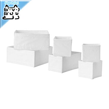 【IKEA Original】ikea 収納 SKUBB-スクッブ- ボックス6点セット ホワイト｜ROOM - 欲しい! に出会える。