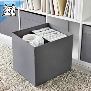 【 IKEA - イケア -】DRONA -ドローナ- 収納ボックス ダークグレー 33x38x33 cm ボックス (204.439.78)
