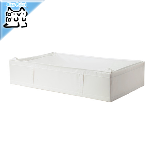 ベッドリネンや枕 シーツなども収納可能な大きめサイズ IKEA Original SKUBB cm 83％以上節約 -スクッブ- 最適な価格 ホワイト 93×55×19 衣類収納ケース