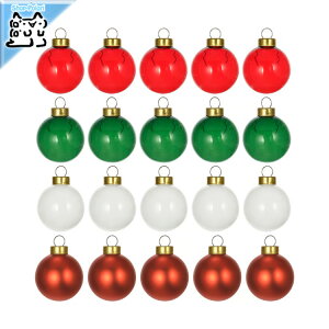 y IKEA - CPA -zVINTERFINT - BetBg - c[I[ig {[I[ig KX/~bNXJ[ 3.5 cm 20 s[X NX}X CeA fR[V (006.045.28)