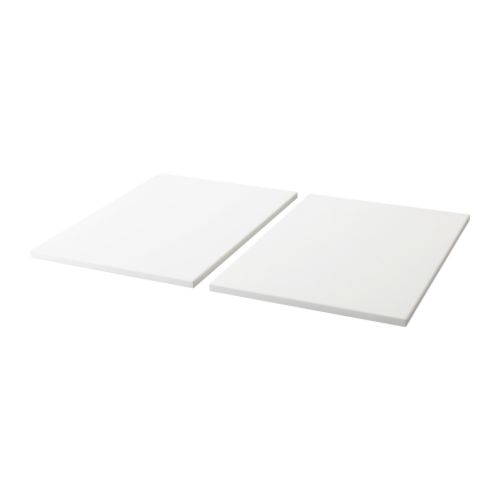 ikea 低廉 チェスト TROFASTフレーム用の棚板です IKEA Original TROFAST -トロファスト- 30 2ピースセット ホワイト cm 棚板 気質アップ